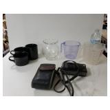 Measuring Cups, Mikasa Mugs, Vase, And Chinon