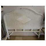 Full Size Wicker Headboard