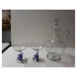 Wine Pitcher And Glasses