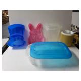 Jello Molds, Storage Containers And Pitcher