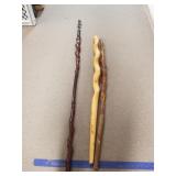 Creative Walking Sticks (1 Is Signed)