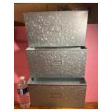 Galvanized Organizer