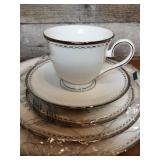 Lenox (2) 5 piece place settings of "Pearl