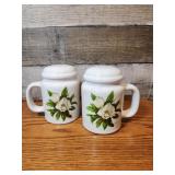 Vintage Casey Pottery "Magnolia" Salt and Pepper