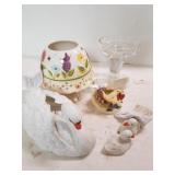 Candle Holders, Swan Display