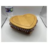 Longaberger Medium Sweetheart Heart Basket With