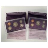 (2) United States Mint Proof Sets - 1992 & 1993