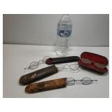 Vintage Spectacles In Cases