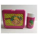 Vintage 1988 Barbie Lunchbox With Thermos