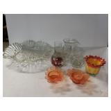 Candle Holders And Fruit Dish