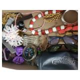 Sunglasses, Costume Jewelry,  Headbands, And More
