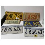 Assorted License Plates
