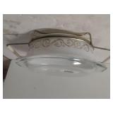 Vintage Pyrex Empire Scroll Pattern Casserole