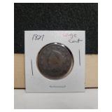 1827 Large Cent Coin