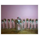 12 WM Rodgers Silverplated Spoons