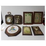 Thermometer And Wall Plaques