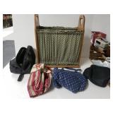 Magazine Rack And Travel Bags