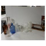 Vintage Medicine Bottle, Test Tubes And Others