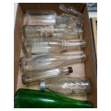 Vintage Soda And Medicine Bottles