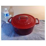 Martha Stewart 6 Quart Enameled Cast Iron Dutch