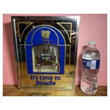 Vintage Boodles British Gin Mirrored Clock