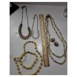 Lot Of Vintage Beaded Necklaces
