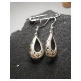 Sterling Silver Southwest Earrings