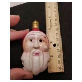 Antique Christmas Santa Christmas Light Bulb