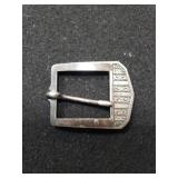Vintage Belt Buckle Marked "Victory Silver"