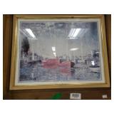 Sailboat Print Signed By Artist