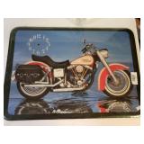 Harley Davidson Clock Board