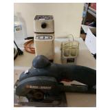 Black And Decker Saw, Battery Charger And Drill