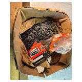 Box Full of Various Nails