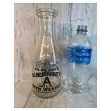 Zeth Weaver Quart Milk Bottle, Greensboro, MD