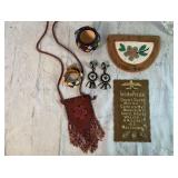 Genuine Native American Beaded Jewelry, and Hand