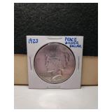 1923 Peace Silver Dollar