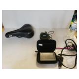 Bike Seat, Victsing Portable Speaker, And Garmin