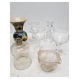Glass Stemware,  Vase & Others