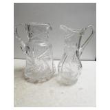 Lead Crystal Glass Pitchers