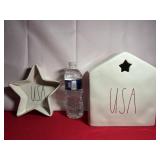 Rae Dunn USA Star & USA Decor House