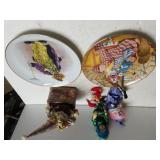 Lou Jacobs Clown Plate, Cat Clown Music Box &