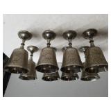 Silver Plated Etched Goblets