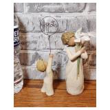 2-Willow Tree figurines "Beautiful  Wishes " &