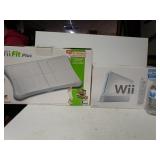 Wii Console And Wii Fit Plus