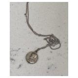 Vintage Necklace Depicting Pope Paul VI