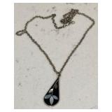 Vintage Mexican Silver Mother of Pearl & Abalone