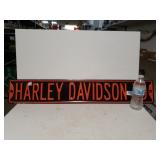 HARLEY DAVIDSON RD. Metal Road Sign