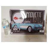 1957 Chevrolet Corvette Metal Sign