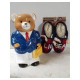 Dearfoams Comfort Unisex Slippers, Bear Cookie