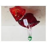 Westmoreland Glass Ruby Red Basket & Other